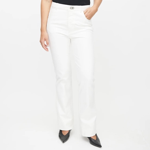 NEW Bottega Veneta Pre-Fall 2020 Straight Leg Carpenter Jeans, Size IT 42 - Picture 2 of 8